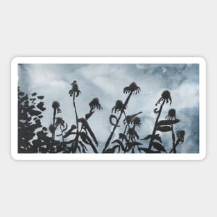 Cricket on the Echinacea Sticker